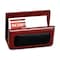 Dacasso Rosewood & Leather Business Card Holder AG-8007 - alternate 1